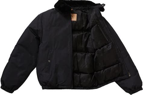 burberry supreme australia|supreme shearling collar down puffer.